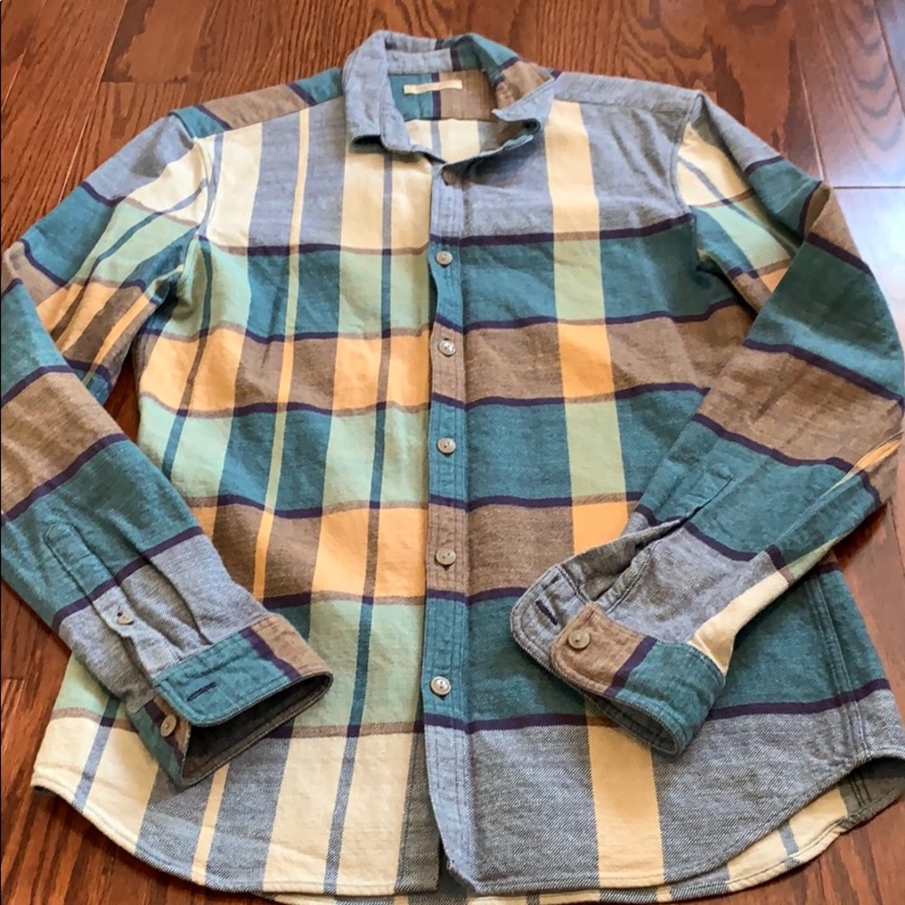 Burberry Brit button down/ flannel oxford